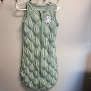 Dreamland Baby Weighted Sleepsack Sage Green Medium M 6-12 Months